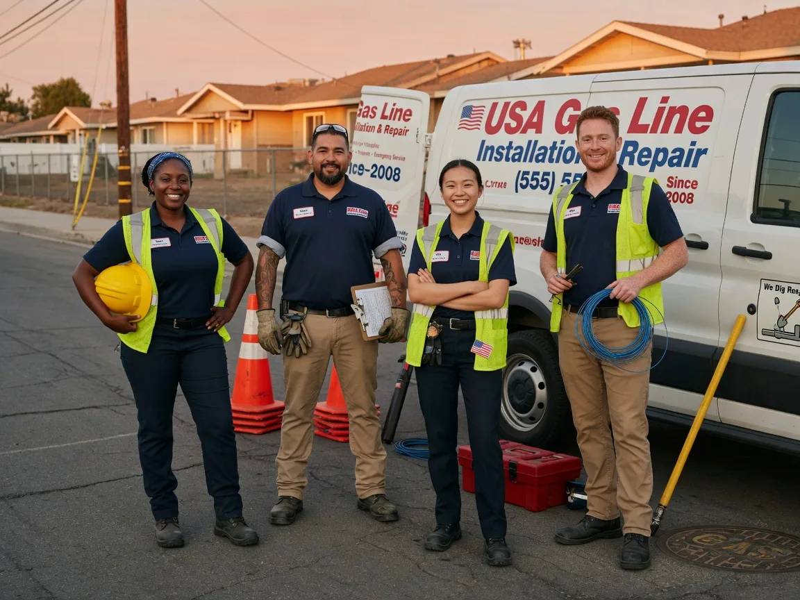 Gas Line Installation company in Hamden, OH